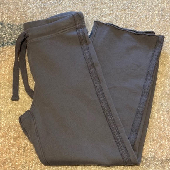 NEW Frank & Eileen Bella Drawstring Sweatpants in Elephant Grey - Picture 3 of 6